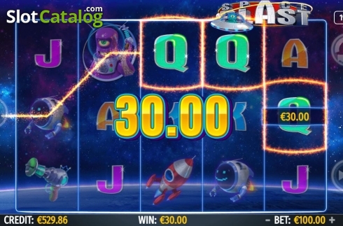 Скрин4. Space Blast слот