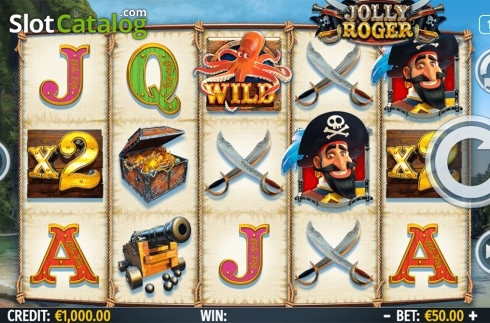 Скрин2. Jolly Roger (Octavian Gaming) слот