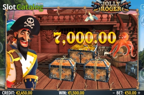 Скрин7. Jolly Roger (Octavian Gaming) слот