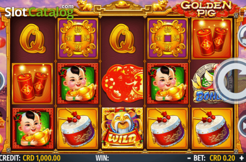 Скрин2. Golden Pig (Octavian Gaming) слот