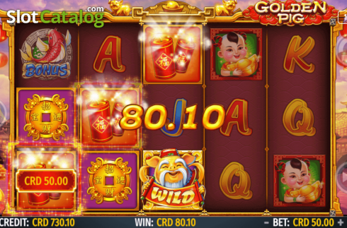 Скрин3. Golden Pig (Octavian Gaming) слот