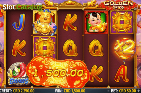 Скрин4. Golden Pig (Octavian Gaming) слот