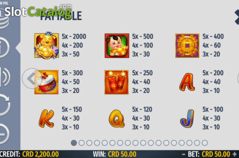 Скрин6. Golden Pig (Octavian Gaming) слот