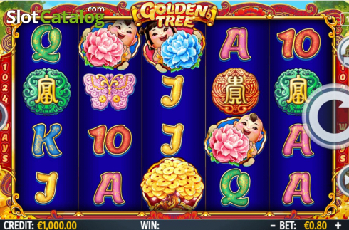 Скрин2. Golden Tree (Octavian Gaming) слот