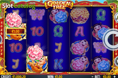 Скрин3. Golden Tree (Octavian Gaming) слот