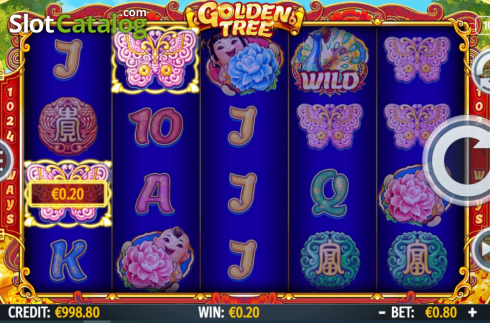 Скрин4. Golden Tree (Octavian Gaming) слот