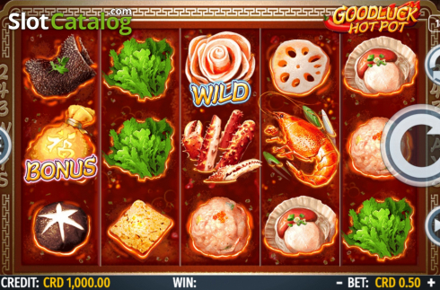 Скрин2. Goodluck Hot Pot слот
