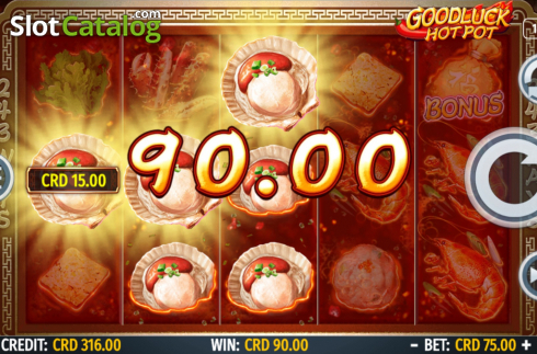 Скрин7. Goodluck Hot Pot слот