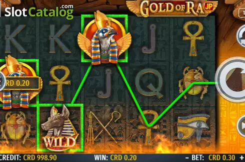 Скрин4. Gold of Ra (Octavian Gaming) слот