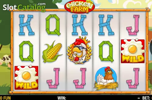 Скрин2. Chicken Farm слот