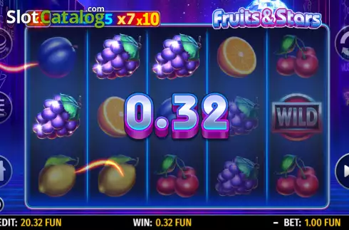 Скрин4. Fruits and Stars (Octavian Gaming) слот