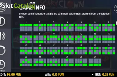 Скрин6. Scary Clown (Octavian Gaming) слот