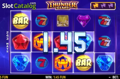 Скрин3. Thunder Gems слот