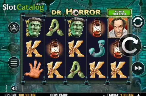 Скрин2. Dr. Horror слот
