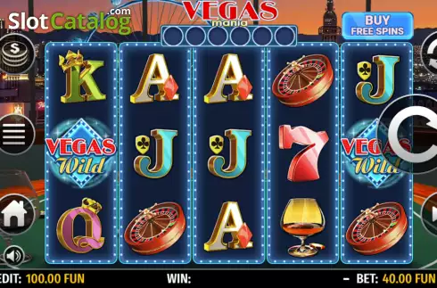Скрин2. Vegas Mania слот