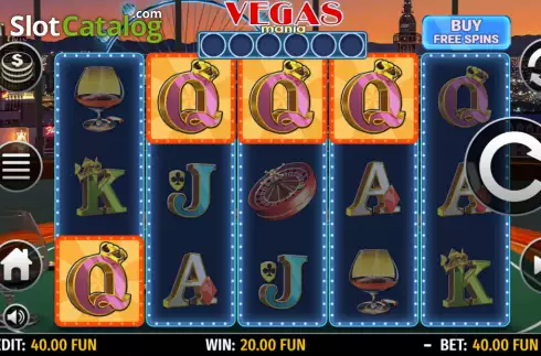 Скрин3. Vegas Mania слот