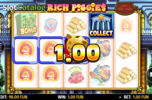 Скрин3. Rich Piggies слот