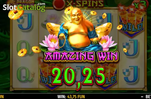 Скрин3. Dragon Treasures слот
