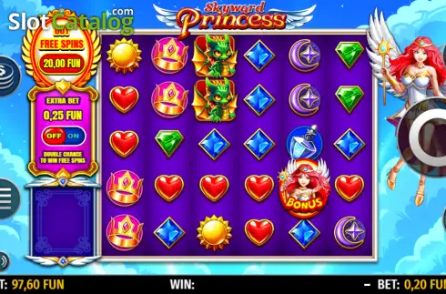 Скрин2. Skyward Princess слот