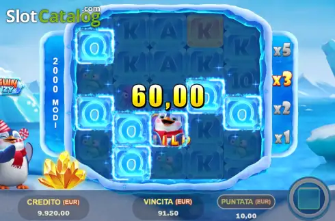 Скрин3. Penguin Frenzy слот