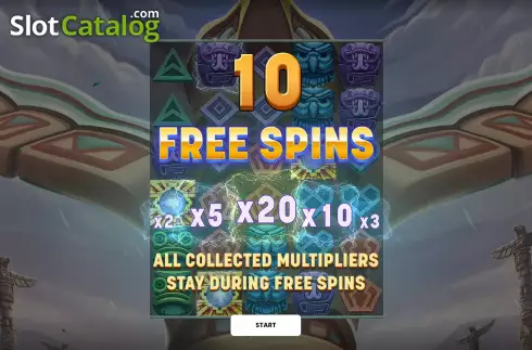 Скрин9. Spirit Blast слот