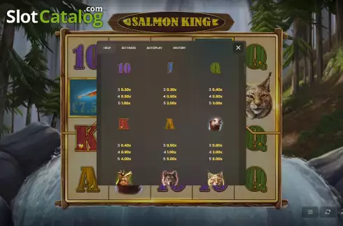 Скрин5. Salmon King слот