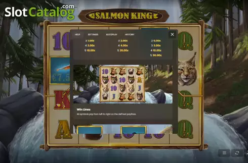 Скрин7. Salmon King слот