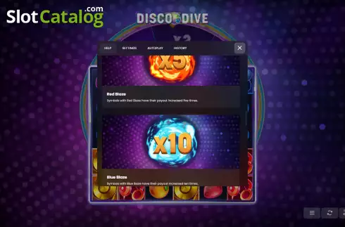 Скрин8. Disco Dive слот