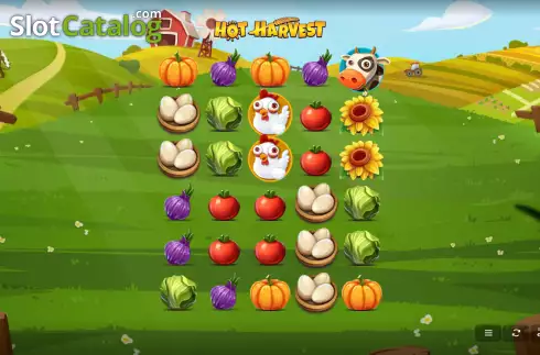 Скрин2. Hot Harvest слот