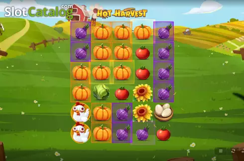 Скрин4. Hot Harvest слот