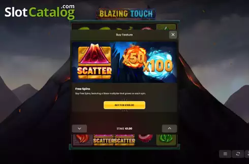 Скрин8. Blazing Touch слот