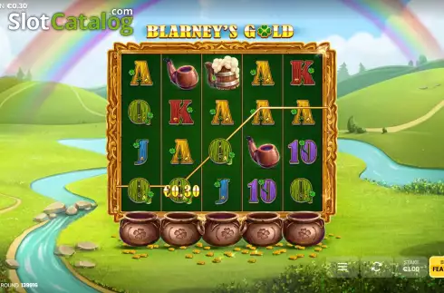 Скрин4. Blarney's Gold слот