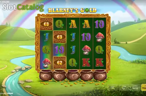 Скрин7. Blarney's Gold слот