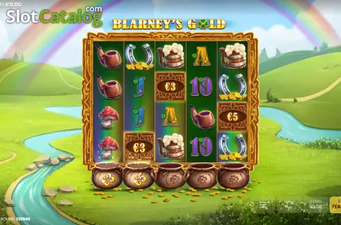 Скрин8. Blarney's Gold слот