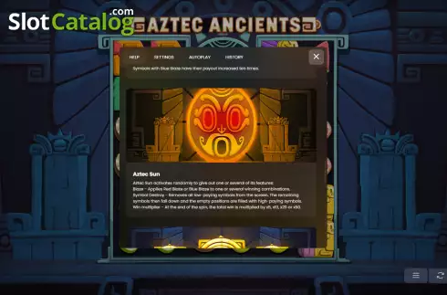 Скрин9. Aztec Ancients слот