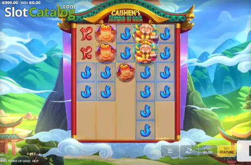 Скрин4. Caishen's Temple of Gold слот
