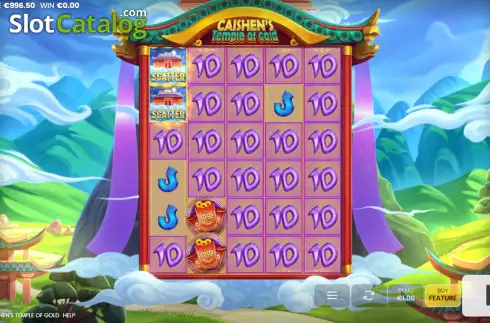 Скрин5. Caishen's Temple of Gold слот