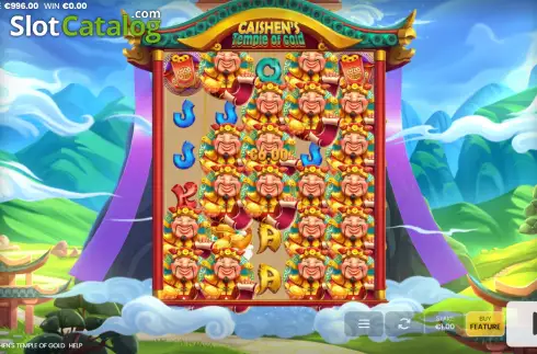 Скрин6. Caishen's Temple of Gold слот
