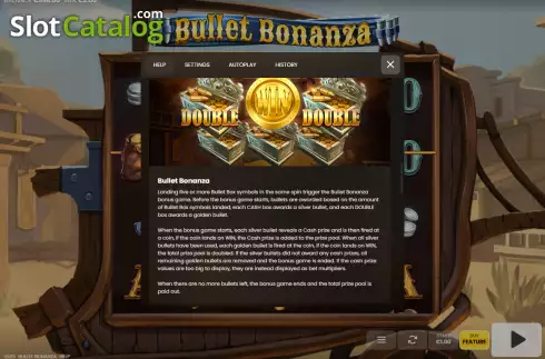 Скрин7. Bullet Bonanza слот