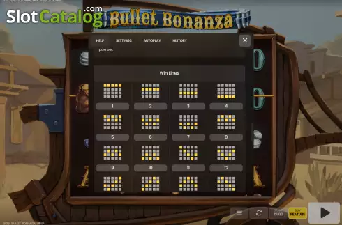 Скрин8. Bullet Bonanza слот