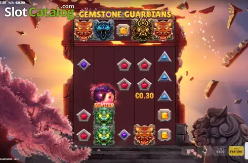 Скрин3. Gemstone Guardians слот