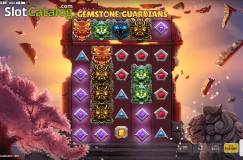 Скрин4. Gemstone Guardians слот