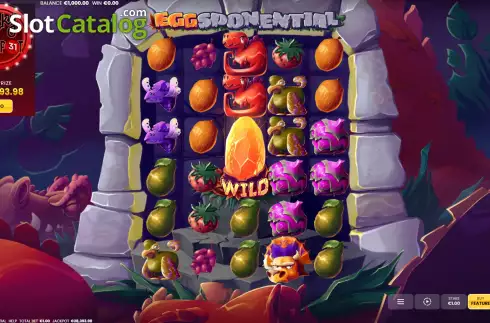 Скрин3. Eggsponential слот