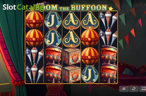 Скрин2. Boom The Buffoon слот