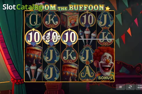 Скрин3. Boom The Buffoon слот