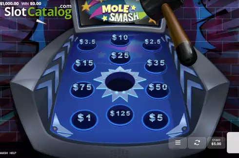 Скрин2. Mole Smash слот