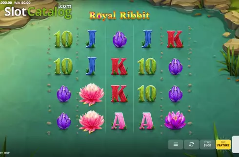 Скрин2. Royal Ribbit слот