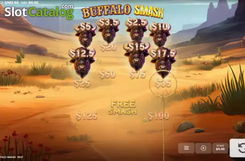 Скрин2. Buffalo Smash слот