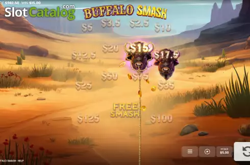 Скрин3. Buffalo Smash слот