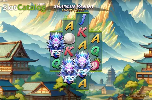 Скрин8. Shaolin Panda Chaos Reels слот
